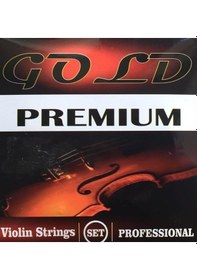 Resim Gold Keman Teli Takım Premium 