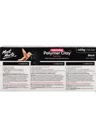 Resim Mm Make N Bake Polimer Kil Signature 400g - Black 