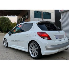 Resim Peugeot 207 Yan Marşpiyel Takımı - Düz Model - Plastik 