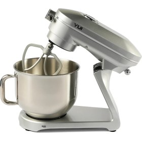 Resim Easy Chef M129 1800W Güçlü Döküm Metal Stand Mikser Gümüş 