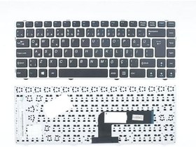 Resim Casper Nirvana CBA.3317-4C00V ile Uyumlu Klavye Siyah Türkçe Gümüş Çerçeve 