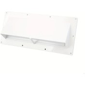 Resim Cordial Beyaz Pvc Dış Cephe Havalandırma, Rv Karavan Banyo Egzoz Çıkışı Pencere Beyaz 