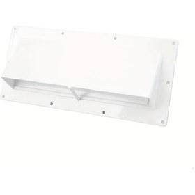 Resim Cordial Beyaz Pvc Dış Cephe Havalandırma, Rv Karavan Banyo Egzoz Çıkışı Pencere Beyaz 