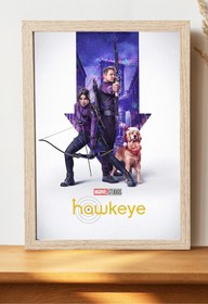 Resim Luna Marissa Hawkeye Poster - Çerçevesiz Kalın Kağıt Tv Film Poster 