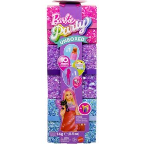 Resim Barbie Party Unboxed Glam Party Serisi - Kırmızı JFY68 