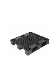 Resim Hira 100x120x15 Cm Üzeri Delikli Siyah Plastik Palet 