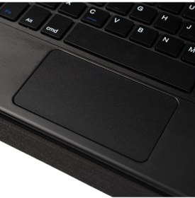 Resim Galaxy Tab S10 Plus Zore Border Keyboard Bluetooh Bağlantılı Standlı Klavyeli Tablet Kılıfı Klavyeli Kılıf 