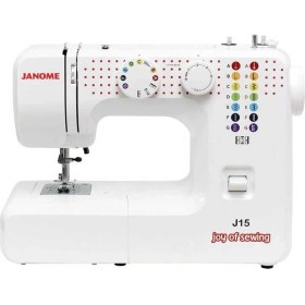Resim Janome J15 Manuel Dikiş ve Nakış Makinesi – 13 Desen, İlik Açma, Zigzag, Esnek Dikiş ve Dahili Aydınlatma 