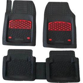 Resim Safi̇r Kia Rio Uyumlu 4d Extra Derin Havuzlu Paspas Kırmızı 