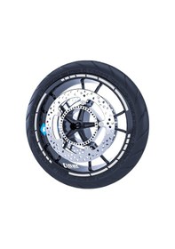 Resim Reflektif Gri Moto GP Stili Jant Şeridi Sticker Çınar Extreme 