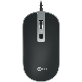 Resim Ms104 Uyumlu Usb Kablolu 1600dpı 4 Tuşlu Optik Mouse Siyah MS104 