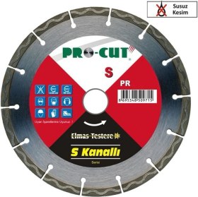 Resim Pro-Cut 50971 S (S Kanallı) Serisi Elmas Testere 180 mm 