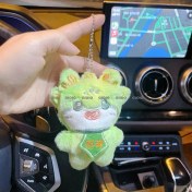 Resim Silver1 Yeni Iyi Şanslar Maskot Peluş Bebek Kolye Sevimli Küçük Ejderha Karikatür Bebek Çanta Çekicilik Anahtarlık Küçük Kolye (Yurt Dışından) 