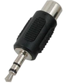 Resim Genel Markalar 1 Rca Dişi - 3.5mm Stereo Erkek Çevirici (10'LU PAKET) 