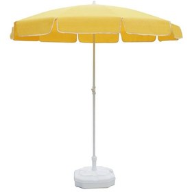 Resim Ods Plaj Şemsiyesi 200/8 Bidonlu - Sarı Sarı 