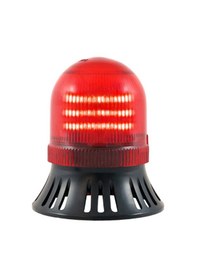 Resim Mesan Ø70 Multi Led 43 Ses Siren Kombinasyon Kırmızı 110-220vac Ms 473.1.110-220vac 