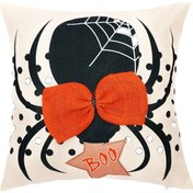 Resim 45x45cm Baskı Yastık Kılıfı İç Çekirdeksiz Stil: Örümcek 