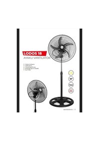 Resim İtimat SN-2501 Lodos 18" Ayaklı Vantilatör 
