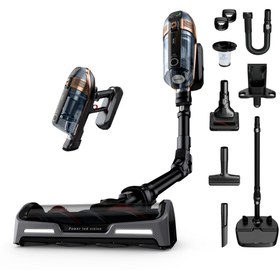 Resim Tefal En Güçlü 230 Air Watt Emiş Gücü Bükülebilir Flex Gövde Animal Kit Başlıklı Şarjlı Dikey Süpürge X-Force Flex 15.60 TY99F1 