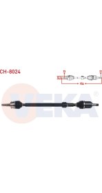 Resim Otoco Chevrolet Aveo (T300) 1.3 D M-T 2011-2014 Komple Aks Sağ Ön Uzunluk 956MM 95015622 