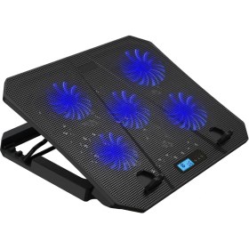 Resim Juo Ventus 5 Fanlı LED Aydınlatmalı Notebook Soğutucu 