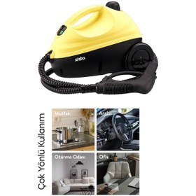 Resim Sinbo SSC-6423 Çok Fonksiyonlu Buharlı Temizlik Makinası 