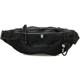 Resim Lumberjack Reflector Black Waıst 5pr Siyah Unisex Bel Çantası Siyah 