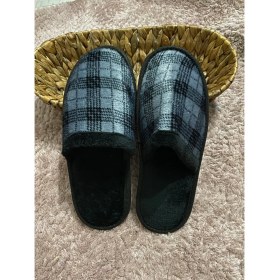 Resim Ebruli Butik Erkek Ev Terliği 