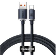 Resim Baseus Crystal Shine 100W 120 Cm Type-C Şarj Kablosu Mavi 