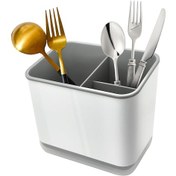 Resim Çubuk, Kaşık, Çatal, Süzgeç, Sepet Ve Saklama Kutusu İçin Mutfak Masası Standı Gri 