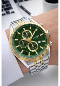 Resim Tom Jones 2 Yıl Garantili 3 Atm Suya Dayanıklı Çelik Kordon Erkek Kol Saati Siyah - Gümüş 