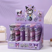 Resim Sanrio Yeni Karikatür Kuromi Basın Nötr Kalem Yüksek Görünüm Sevimli Stil 0,5 mm Siyah Mermi İmza Kalemi Öğrenci Zarif Fırça Sorgulama Pürüzsüz Uçlu Tükenmez Kalem ST Hızlı Kuruyan Sınav Kalemi İlk ve Ortaokul Öğrencileri için Özel Paket 6 Gençlerin Doğum Günü Hediyesi Hediye Kalemi 