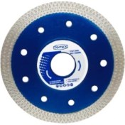 Resim Tomax Nalburkent Tomax Hassas Kesici Çaprazlı Granit Mermer Taş Beton Seramik Mavi 115X1.3 MM 10X22.23MM 