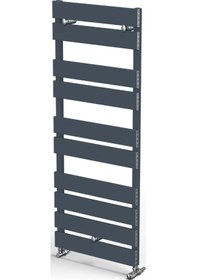 Resim Hestia Bath Alüminyum Havlupan 490 X 1200 Antrasit Renk Aks:460 