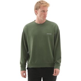 Resim Skechers M Loose Crewneck Erkek Sweatshirt Yeşil 