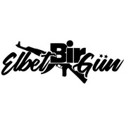 Resim habune Elbet Bir Gün Sticker 10 X 3 Cm 