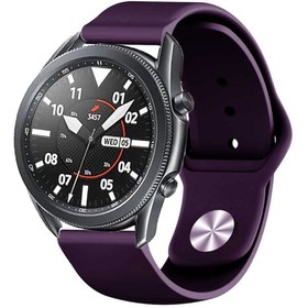 Resim Samsung Galaxy Watch 4 5 6 7 FE 40 40 44 Classic 42 43 46 47 mm Kordon Silikon Spor Kordon 20mm 