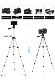 Resim The Wlue Profesyonel Fotoğraf Video Çekimi 106 Cm Tripod Telefon Tutucu Bluetooth Kumandalı Tripod 