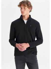 Resim Wrangler Regular Fit Siyah Erkek Sweatshirt W2520532001 Siyah 