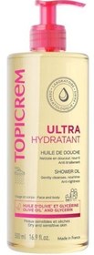 Resim Topicrem Ultra Hydratant Shower Oil 500 ml 