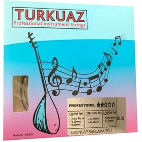 Resim Turkuaz BD220 Uzun Sap Bağlama Teli 020 Paslanmaz Takım Tel 