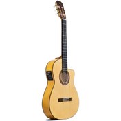 Resim Prudencio Saez 5-CW (57) Elektro Klasik Flamenco Gitar (Natural) 