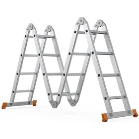 Resim Saraylı 7616 Akrobat Merdiven 4*4 Çok Amaçlı (122X4=488 CM) 