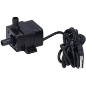 Resim Dc5521 Dişi Konnektörlü Su Pompası Kiti Usb Kablolu Düşük Basınçlı Dalgıç Pompalar 5v 1w 