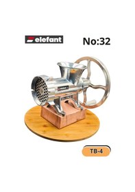 Resim Tb-4 Elefant Manuel Et Kıyma Makinesi Aluminium Döküm 