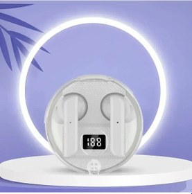 Resim Beyaz E10 Tws Bluetooth Kulaklık Kablosuz Kulaklıklar Gürültü Azaltma Stereo Su Geçirmez Kulakiçi Kulaklık Xiaomi Iphone İçin 