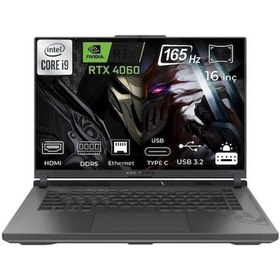 Resim Asus Rog Strix G16 G614JVR-N3096-14 i9-14900HX 16 GB 4 TB SSD RTX4060 16" Dos Dizüstü Bilgisayar 