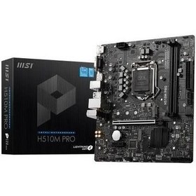 Resim Msi H510M Pro Soket 1200 Ddr4 3200 Pcı-E Gen 4 ,m.2 Usb3.2 1x 1g Lan Matx Anakart 