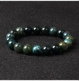 Resim Embracenaturereiki Doğal Taş Bileklik Erkek/kadın Çakra Kuvars Akik Ametist Enerji Şifa Titanyum Kaplama 19cm Yellow 