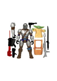 Resim Star Wars Mixmashers Deluxe Fi Gür The Mandalorian And Grogu Star Wars 